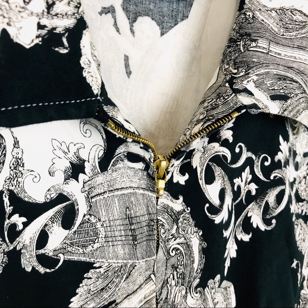 St. John baroque print jacket - Picture 6 of 8